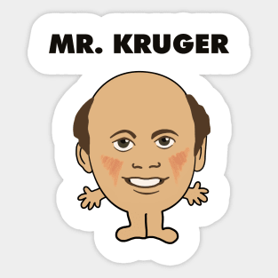 Mr Kruger Sticker